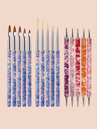 Nail liner design brush