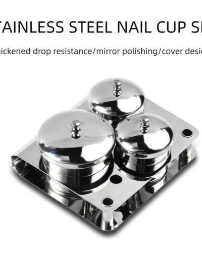 3 in 1 nail powder and liquid set