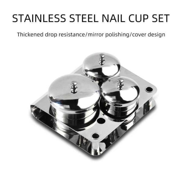 3 in 1 nail powder and liquid set
